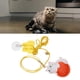 thumbnail image 5 of Juguete rompecabezas para gatos con puerta, colgante de fieltro reemplazable retráctil, cuerda elástica, puerta interactiva, gatito de juguete, 5 of 5