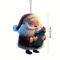 thumbnail image 3 of geerera 2D Acrylic Christmas Tree Pendant, 2025 Holiday Ornament, Santa Hanging Decor, for Christmas Tree, Home Display, Party Decorations, 3 of 4