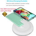 thumbnail image 6 of Tiflook Samsung Galaxy A71 5G Wallet Case PU Leather Card Holder Magnetic Closure Flip Cover Turquoise, 6 of 7