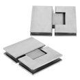thumbnail image 4 of Bisagras de puerta de vidrio, 2 juegos de bisagras de puerta de vidrio sin marco de 180 grados Abrazadera de puerta de vidrio Tecnología avanzada, 4 of 8