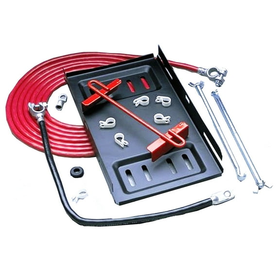 Taylor Wire / Vertex 48010 TAY48010 BATTERY RELOCATOR KIT -1GA SINGLE TRUNK
