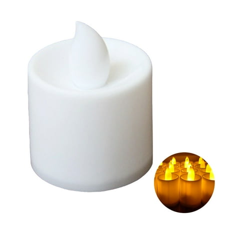 

Shangqer Candle Light Reusable Battery Powered Multicolor Flameless LED Candle Night Lamp Decor for Party