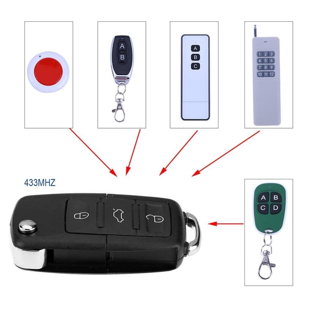 Control remoto de copia de duplicador inalámbrico para puerta de garaje universal 433MHz Ndcxsfigh Para estrenar
