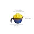 thumbnail image 3 of Prensadora de Jugo de Naranja Manual Naranja de Plástico, Pomelo, Limón Grande, Zumadora de Naranja, Zumadora de Naranja de Mano Grande, 6-Velocidad Reamer, Prensa de Mano de Zumadora de Naranja Girat, 3 of 8