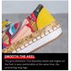 thumbnail image 3 of Zapatillas informales con cordones y cremallera con plataforma estampada colorida Wmkox8yii  ahfdhkah519, 3 of 4