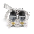 thumbnail image 4 of Bébé bébé Filles Partie Robe Enfants Talons Plats Chaussures Filles Arc Princesse Chaussures, 4 of 5