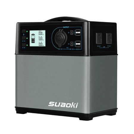 - Suaoki 400Wh Portable Solar Power Generator Supply