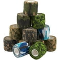 thumbnail image 1 of Visland 3PCS Self-Adhesive Protective Camouflage Tape Wrap Tactical Camo Form Multi-Functional Non-Woven Fabric Stealth Tape Stretch Bandage, 1 of 8
