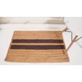 thumbnail image 3 of Natural Jute Rug Hand Braided Rectangle Rug Beige and Brown Color Scalloped Area Rug, 3 of 5