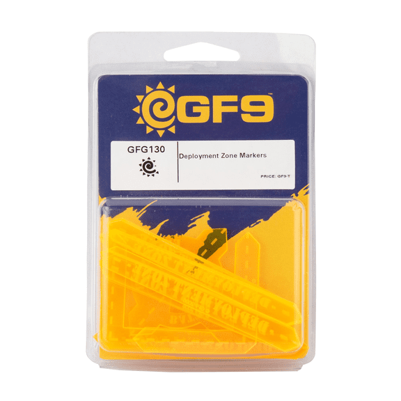 Flames of War Deployment Zone Markers