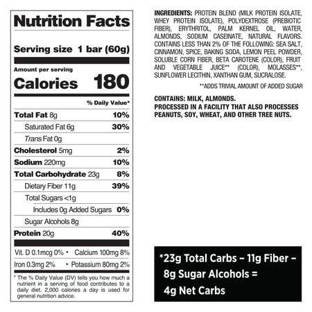 Quest Seasonal Protein Bar, High Protein, Low Carb, Pumpkin Pie, 4 Count
