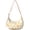 Pineapple-2, variant on Pineapple Nylon Crescent Bag for Women Men Trendy, Medium Crossbody Dumpling Bags with Adjustable Strap Lightweight Travel Shoulder Tote Half Moon Hobo Bag