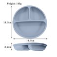 thumbnail image 2 of Vajilla con ventosa de silicona para bebé | no contiene bisfenol A diseño antideslizante Zhivalor BST3020570-2, 2 of 5