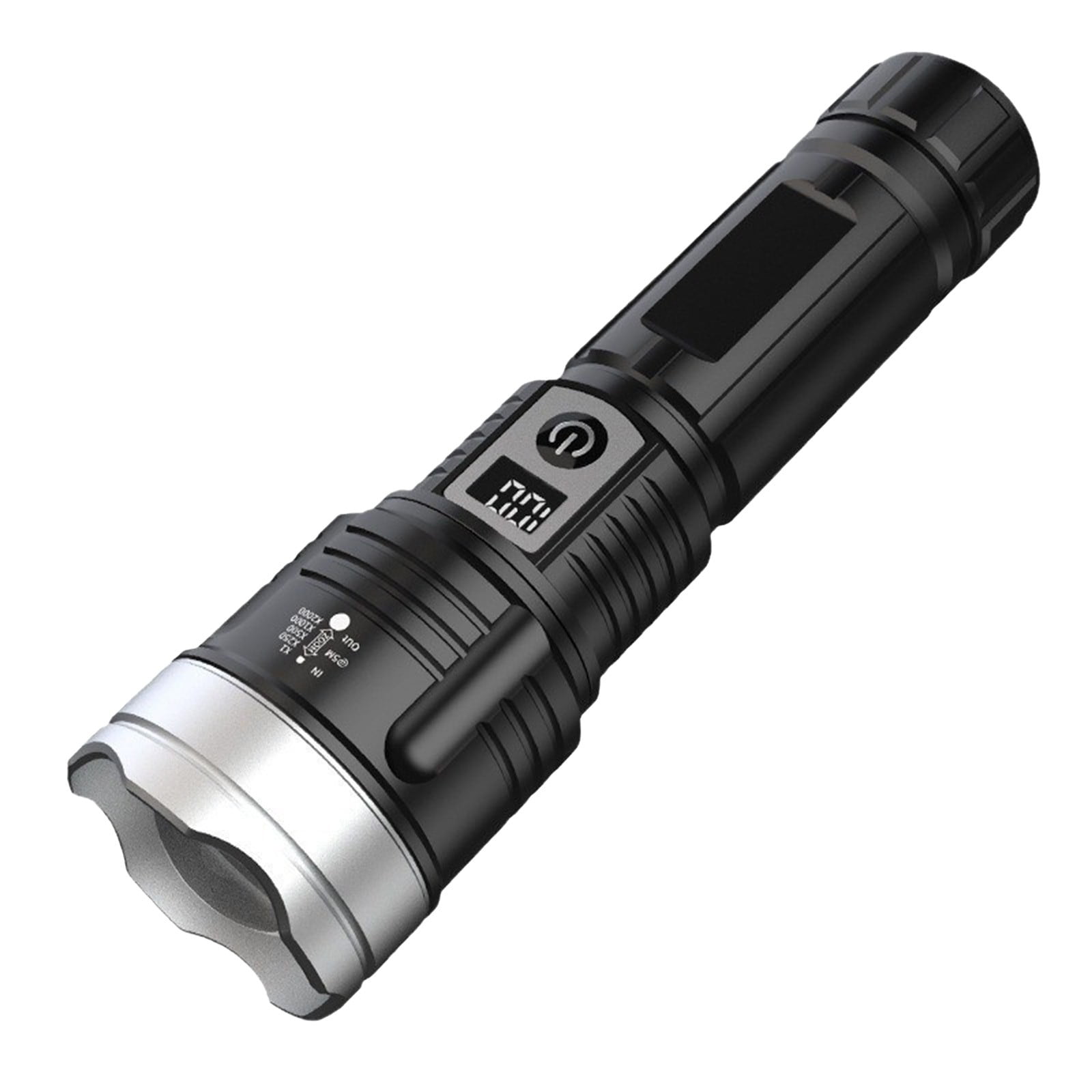 YUNAFFT Rechargeable Flashlights High Lumens 1000000 2 Modes High/Low, Super Bright Magnetic LED Flashlight Long Distance 3280FT