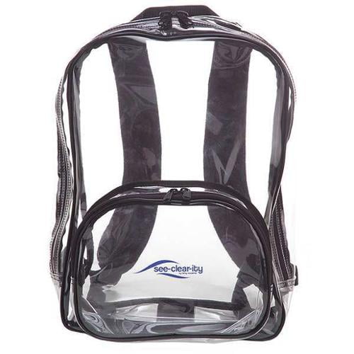 clear plastic backpack walmart