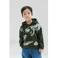 thumbnail image 2 of Jurassic World Dinosaur T-Rex Big Boys Fleece Pullover Hoodie Toddler to Big Kid, 2 of 5