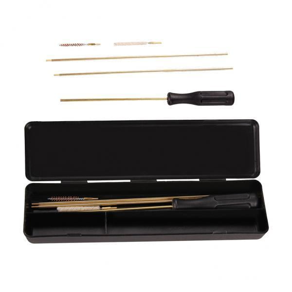 2xSet De Limpieza Calibre 4.5 Mm/5.5mm/ .177 .22 Airguns Caja De Plástico Con Cepillos Sharpla Kit de limpieza de 177 calorías