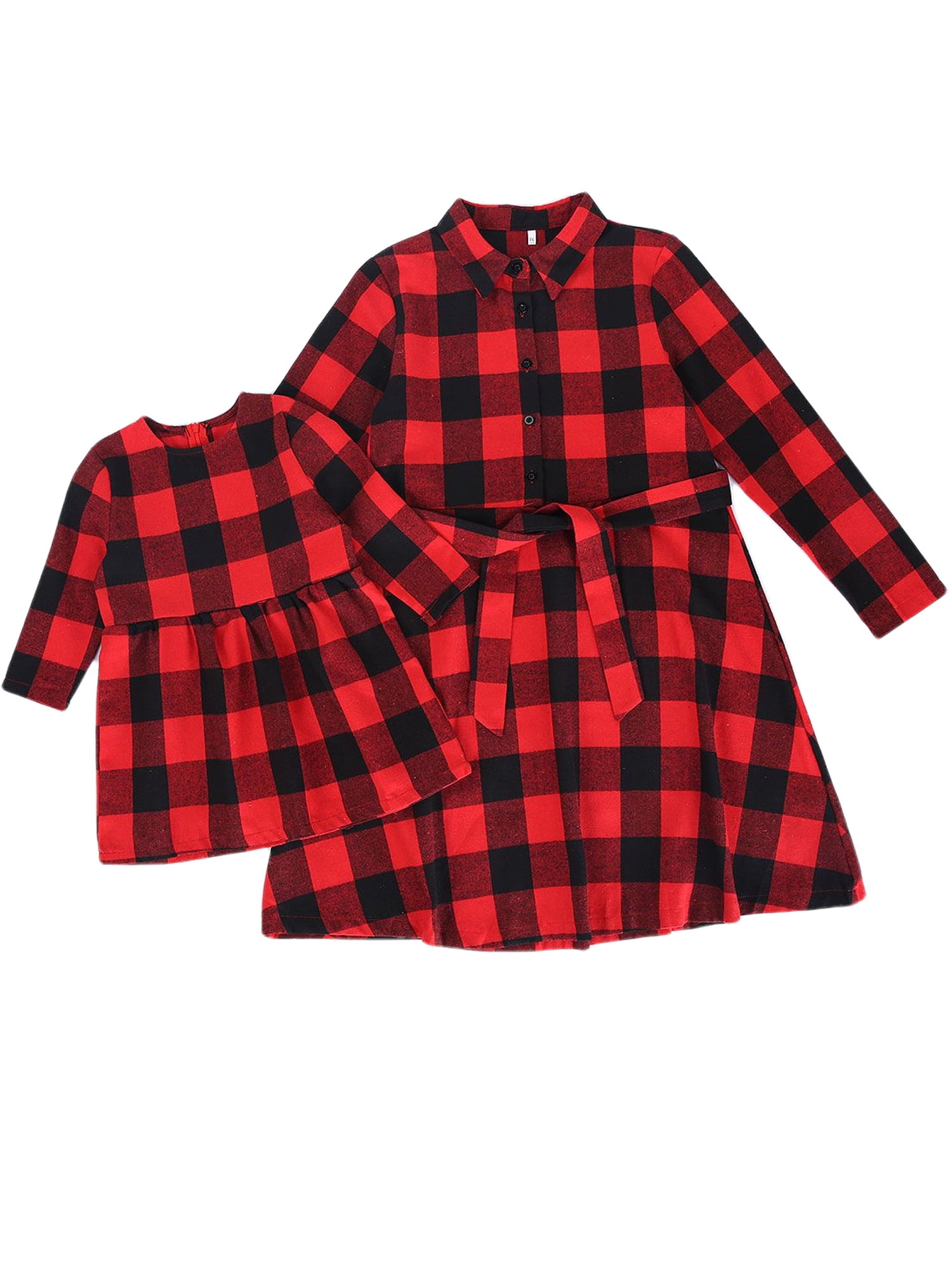 T-Shirt Dress Family Matching Clothes 