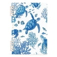 thumbnail image 2 of Wirebound Notebook Hardcover Spiral Notebooks Sea Turtles and Coral Reefs, 60 Pages, 80 GSM, 5.7 x 8.3in, 2 of 7