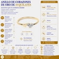 thumbnail image 2 of Anillo De Oro 10k Con Corazón Rodinado, 2 of 5