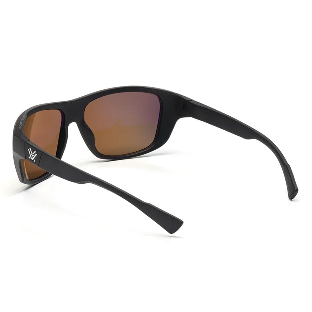 VORTEX Adult Male Jackal Black/Amber Gold Mirror Sunglasses (EJA-BKA-GL)