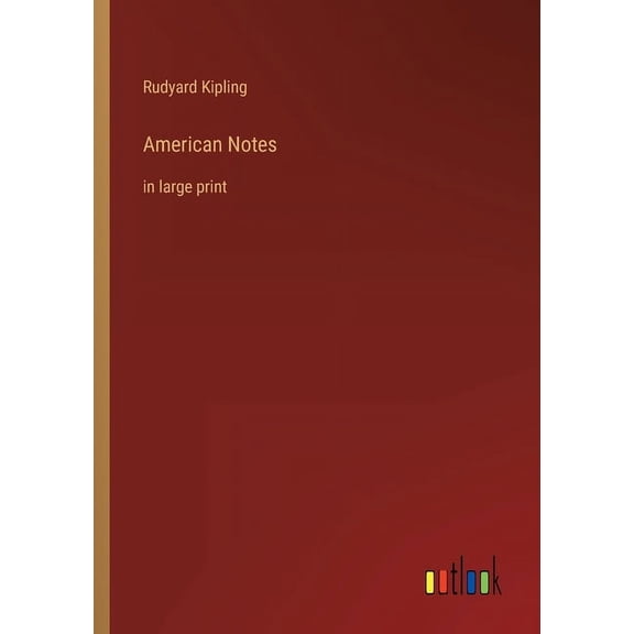 American Notes : in large print (Paperback)