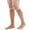 Tan, variant on duomed Patriot Men's Ribbed 30-40 mmHg Knee High Closed Toe Compression Socks, Tan, Medium