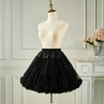 thumbnail image 7 of Women Tulle Petticoat, Soft Puffy Skirt, Elastic Waist Petticoat Tutu Tulle Skirt, Fluffy Skirt, Multi-Layer Party Puffy Skirt, 7 of 7