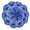 Blue, variant on SSNTSY 7.9" Crochet Doilies Woven Cotton Cup Coaster Round Flower Edge Placemat Hollow Lace Table Mat for Wedding Party Decoration