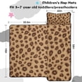 thumbnail image 5 of Leopard Pattern Toddler Nap Mats for Kids Preschool,Sleeping Mat Bag or Kids,Toddler Sleeping Bag,Toddler Nap Mat or Daycare, 5 of 6