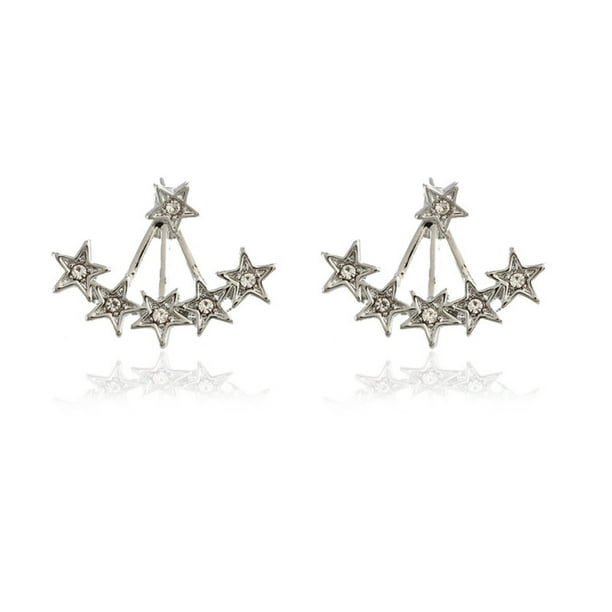 Aretes de personalidad Hojas Aretes de diamantes hermosos Malla irregular Wmkox8yi sjalhkljlk4180