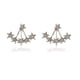 thumbnail image 1 of Aretes de personalidad Hojas Aretes de diamantes hermosos Malla irregular Wmkox8yi  sjalhkljlk4180, 1 of 1