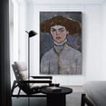 thumbnail image 3 of Cuadro impreso de Amedeo Modigliani (57) Póster, pintura decorativa, lienzo, arte de pared, carteles para sala de estar, pintura para dormitorio, 20 x 30 pulgadas (50 x 75 cm), 3 of 6