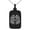 Black, variant on Stainless Steel Date Masamune Samurai Crest Engraved Small Rectangle Dog Tag Charm Pendant Necklace