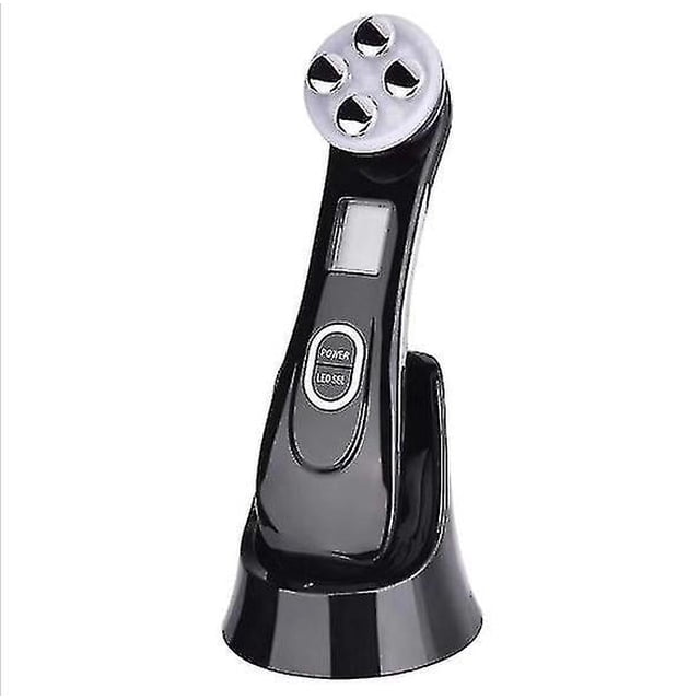 Limpiadores faciales HUOGUO Instrumento de belleza facial negro