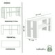 thumbnail image 3 of Mueble Mesa para Tv Enso Moru Color Blanco, Mueble Organizador Moderno |90x45x30cm|, 3 of 8