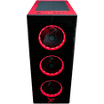 thumbnail image 2 of Gabinete Gamer XTREME PC GAMING Shadow Edition Torre Completa E-ATX 4 Fan Cristal Templado ARGB Rojo rojo, 2 of 6