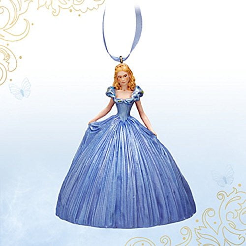 Geld lenende verbrand annuleren Disney Store Cinderella Dress Ornament - Live Action Film - Walmart.com