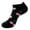 Black/Pink, variant on Clearance! Hontri 2 Pairs of Socks Clearance under $5, 2 Pairs Womens Girls Novelty Funny Cute Ankle Socks 3D Print Pattern Design Colorful Cotton Low Cut Liner Socks On Sale
