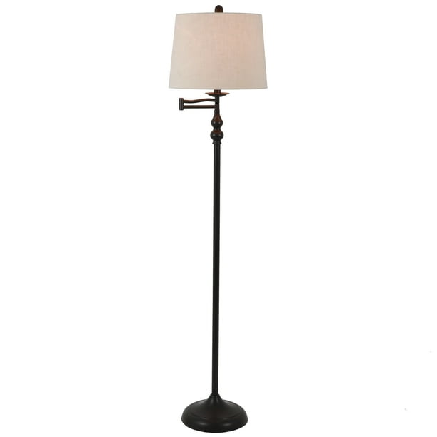 63 Décor Therapy Metal Swing Arm Floor Lamp Multiple Finishes Com 63 Décor Therapy Metal Swing Arm Floor, Multiple Adjustable Arm Floor Lamp