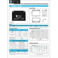 thumbnail image 5 of YTZ12S Replacement Battery Compatible with Shotgun YTZ12S + 12V 2Amp Charger, 5 of 5