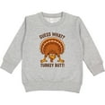 thumbnail image 2 of Inktastic Guess What Turkey Butt Toddler Sweatshirt, 2 of 4