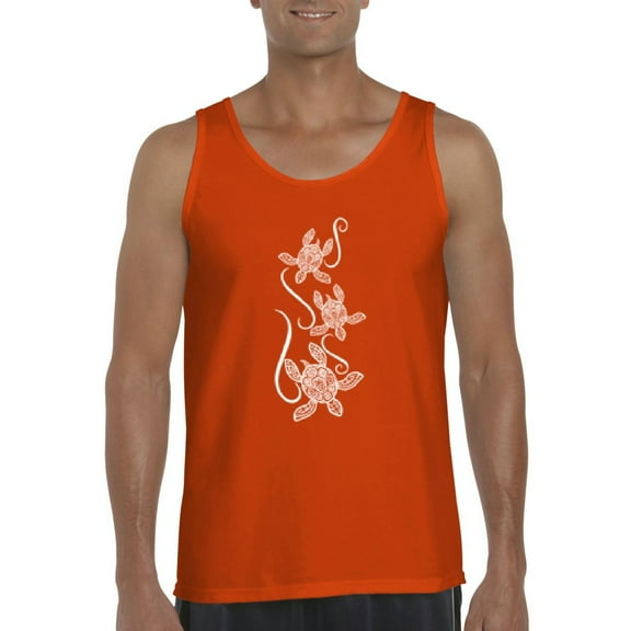 Artix - Men's Tank Top for Men, up to Men Size 3XL - Sea Turtles Hawaii