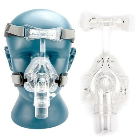 Nasal Medium Mask For CPAP Masks Interface Sleep Snore Strap With Headgear NM2