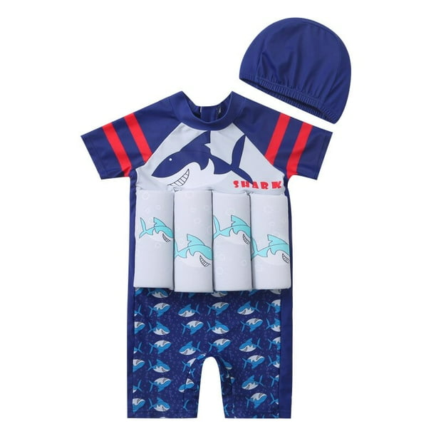Traje de baño a rayas para niños, ropa de playa para niños, ropa de playa sin espalda, lindo traje de baño para niños pequeños, 1-4 años zhangyuxiang unisex