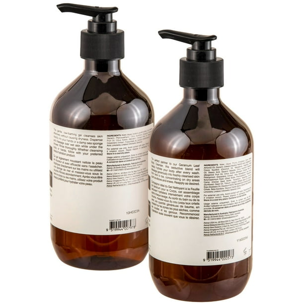 Aesop Geranium Leaf Duet セット Aesop Geranium Leaf Duet, Body Cleanser & Body Balm Kit