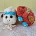 thumbnail image 4 of Llavero de peluche de ratón de 12 cm, regalo navideño, 4 of 6