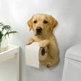 thumbnail image 3 of Porte-papier Toilette en Forme de Chien Imprimé 3D Distributeur de Rouleau de Papier Animal Adorable Support de Rangement Mural Décoratif pour Salle de Bain Cuisine, 3 of 3