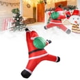 thumbnail image 1 of Inflable Navidad Escalada Santa Soplando Santa Claus Con Bolsa De 5.9 Pies Decoración De Navidad Al Aire Libre Con Luces LED Para Jardín De Jardín Patio Decoración, 1 of 7