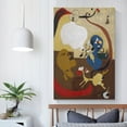 thumbnail image 5 of Posters Painter Joan Miró Dutch Interior II Abstract Wall Art Prints Photo Picture Painting Decor Decorative 20x30inch(50x75cm), 5 of 6
